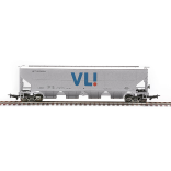 VAGÃO HOPPER HFT 061743-1 VLI PRATA FRATESCHI CLÁSSICOS E CONTEMPORÂNEOS FRA 2040 1